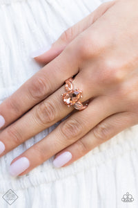 Paparazzi Ring - Law of Attraction - Rose Gold