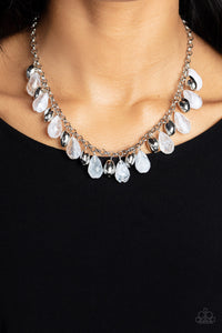 Paparazzi Necklace - Summertime Tryst - White