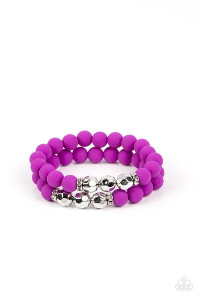 Paparazzi Bracelet - Dip and Dive - Purple