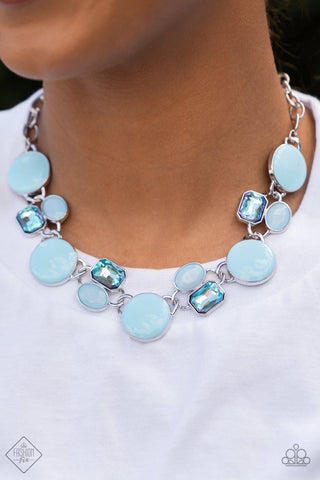 Paparazzi Necklace- Dreaming in MULTICOLOR - Blue