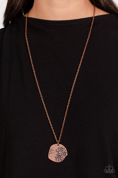 Paparazzi Necklace - Planted Possibilities - Copper