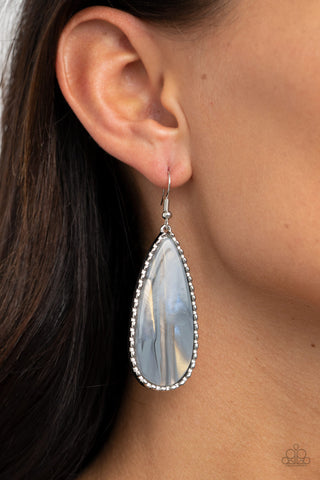 Paparazzi Earring - Ethereal Eloquence - Silver