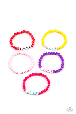 Starlet Shimmer Bracelet - LOVE Word Bracelet