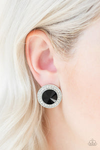 Paparazzi Earring - What Should I Bling - Black
