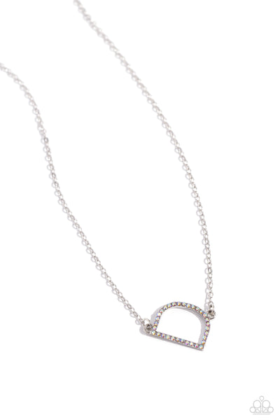 Paparazzi Necklace - INITIALLY Yours - D - Multi