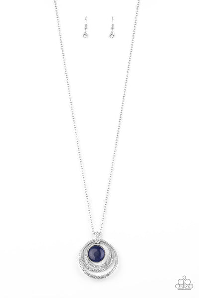 Paparazzi Necklace - A Diamond A Day - Blue
