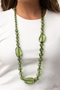 Paparazzi Necklace - Malibu Masterpiece - Green