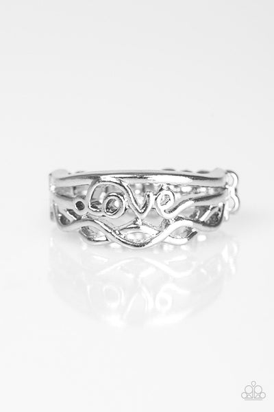 Paparazzi Ring - I Believe In Love - Silver