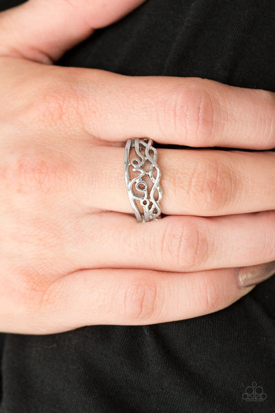 Paparazzi Ring - I Believe In Love - Silver