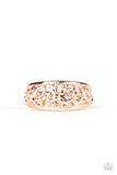 Paparazzi Ring - Breezy Blossoms - Rose Gold