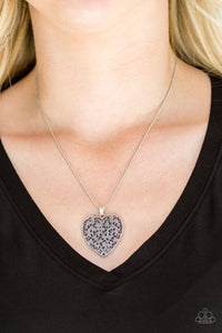 Paparazzi Necklace - Look Into Your Heart - Silver