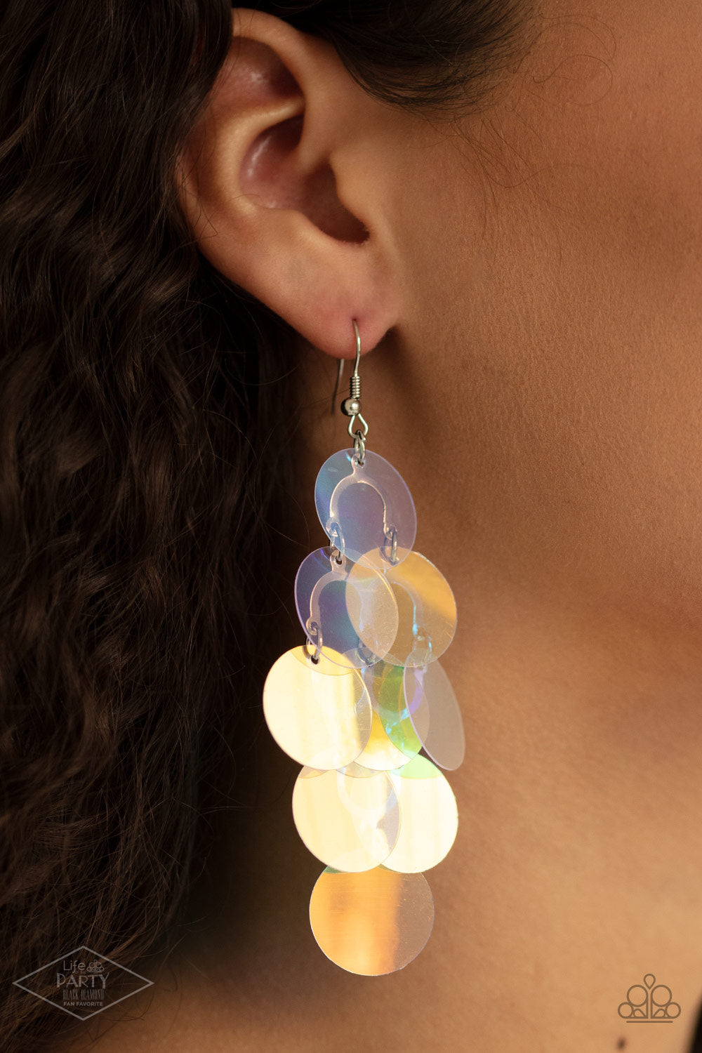 Paparazzi Earring - Mermaid Shimmer - Multi