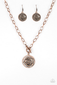 Paparazzi Necklace - Beautifully Belle - Copper