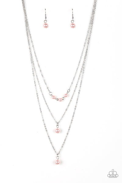 Paparazzi Necklace - High Heels and Hustle - Pink