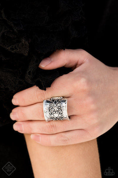Paparazzi Ring - Me, Myself, And IVY - Silver