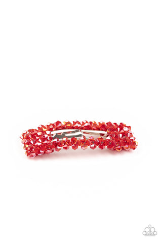 Paparazzi Hair Accessory - No Filter - Red
