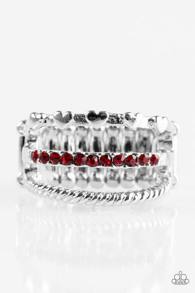 Paparazzi Ring - Dear To My Heart - Red