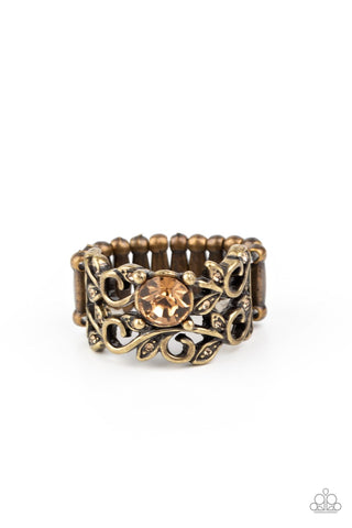 Paparazzi Ring - Ebb and Glow - Brass