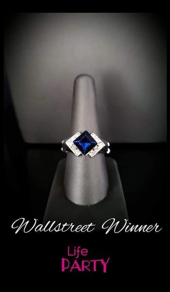 Paparazzi Ring - Wallstreet Winner - Blue