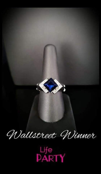 Paparazzi Ring - Wallstreet Winner - Blue