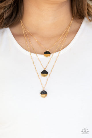 Paparazzi Necklace - Rural Reconstruction - Black