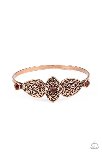 Paparazzi Bracelet - Flourishing Fashion - Copper