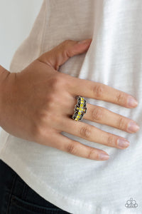 Paparazzi Ring -  Glow Your Mind - Yellow