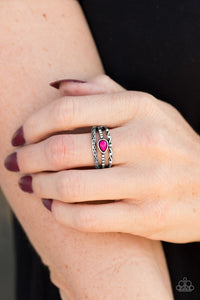 Paparazzi Ring - Home Is Where The CAVE Is - Pink
