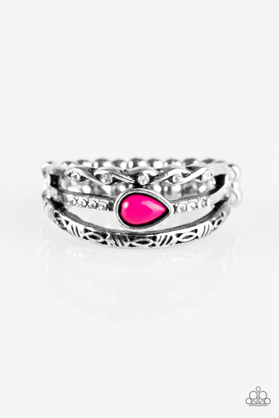 Paparazzi Ring - Home Is Where The CAVE Is - Pink