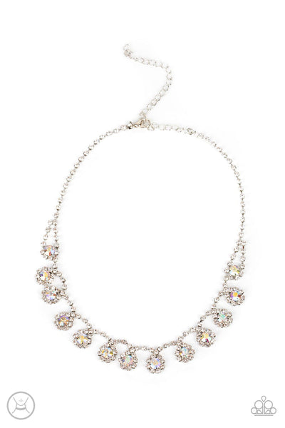 Paparazzi Necklace - Princess Prominence - Multi Choker