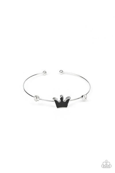 Starlet Shimmer Bracelet - Crown Cuff