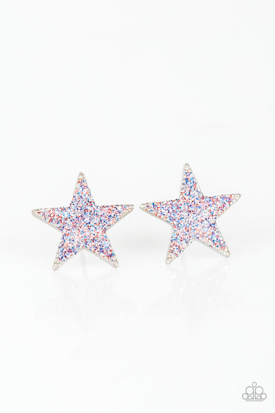 Starlet Shimmer Earring - Star-Spangled Banner
