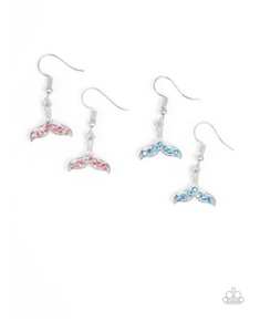 Starlet Shimmer Earrings - Mermaid Fins