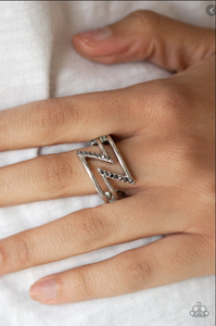 Paparazzi Ring - 5th Avenue Flash - Silver