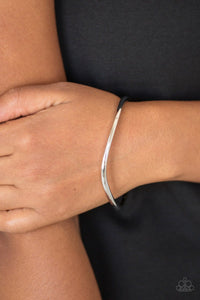 Paparazzi Bracelet - Awesomely Asymmetrical - Silver