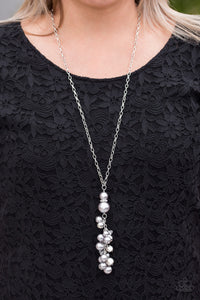 Paparazzi Necklace - Ballroom For Rent - Silver