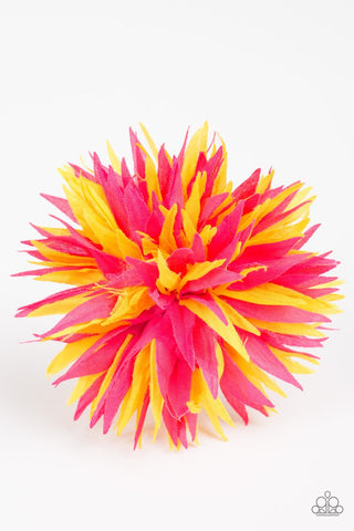 Paparazzi Hair Accessory - Blooming Beaches - Yellow