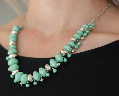 Paparazzi Necklace - Brags To Riches - Green