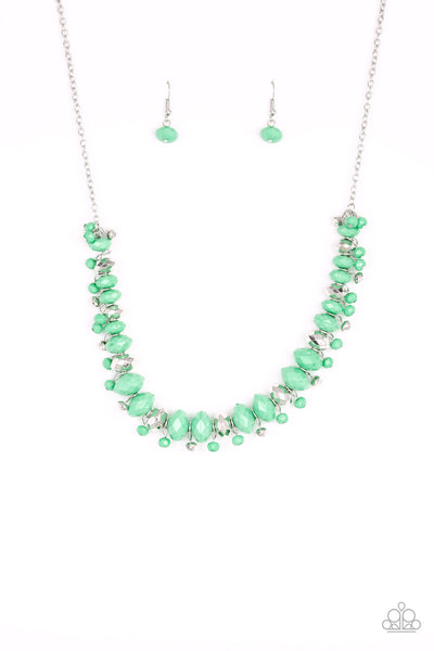 Paparazzi Necklace - Brags To Riches - Green