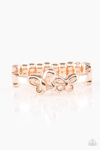 Paparazzi Ring - Butterfly Blessings - Rose Gold