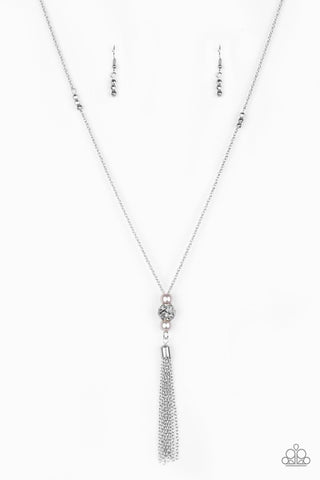 Paparazzi Necklace - The Celebration of the Century- Silver