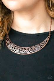Paparazzi Necklace - Bull In A China Shop - Copper