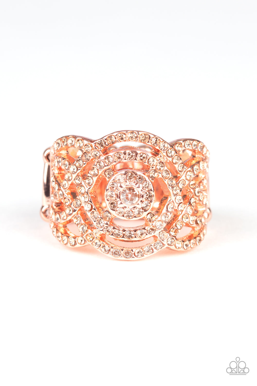 Paparazzi Ring - COUNTESS To Ten - Copper