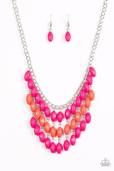 Paparazzi Necklace - Delhi Diva - Orange