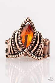 Paparazzi Ring - Here's Your Crown - Copper