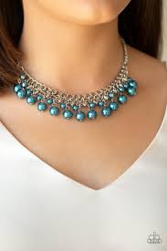 Paparazzi Necklace - Duchess Dior - Blue