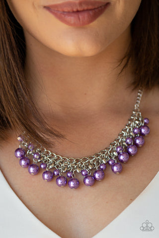 Paparazzi Necklace - Duchess Dior - Purple