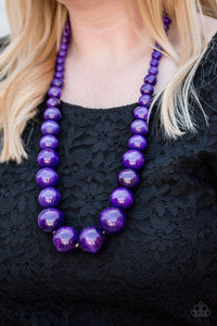 Paparazzi Necklace - Effortlessly Everglades - Purple