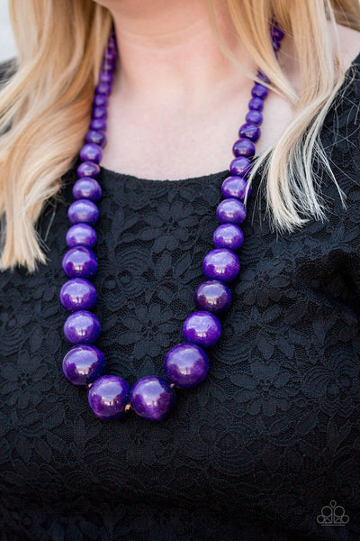 Paparazzi Necklace - Effortlessly Everglades - Purple