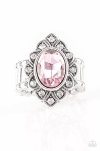 Paparazzi Ring - Power Behind The Throne - Pink